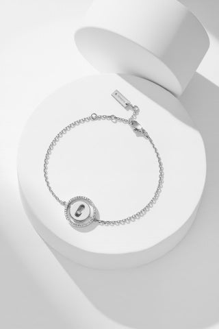Messika Lucky Move Medallion Diamond Bracelet