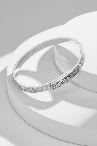 Messika Move High Jewelry Pavé Diamond Bangle