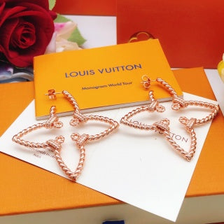 Louis Vuitton Star Blossom Pavé Drop Earrings