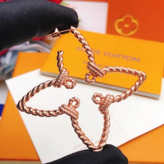 Louis Vuitton Star Blossom Pavé Drop Earrings