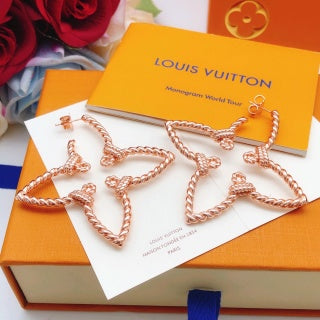 Louis Vuitton Star Blossom Pavé Drop Earrings