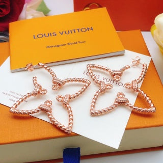 Louis Vuitton Star Blossom Pavé Drop Earrings
