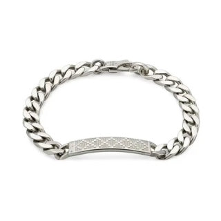 Gucci GG Textured Chain Link Bracelet