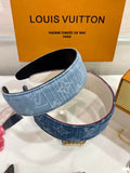 Louis Vuitton Monogram Denim Hairband