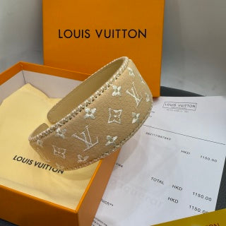 Louis Vuitton Monogram Crystal Embellished Hairband
