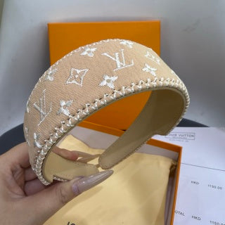 Louis Vuitton Monogram Crystal Embellished Hairband