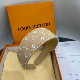 Louis Vuitton Monogram Crystal Embellished Hairband