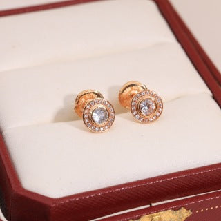 Cartier Solitaire Earrings