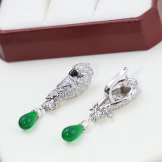 Cartier Parrot Stud Earrings