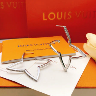 Louis Vuitton Star Blossom Outline Stud Earrings