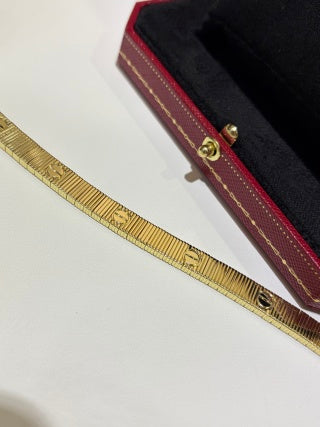 Cartier Maillon Lumière Slim Chain Bracelet
