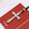 Cartier Celestial Cross Pavé Diamond Pendant Necklace