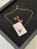 CHANEL Blossom Pearl CC Charm Pendant Necklace