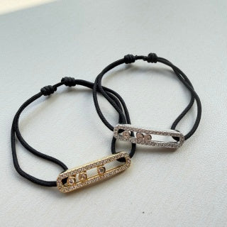 Messika Move Cord Pavé Diamond Bracelet