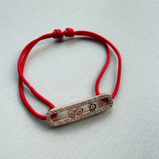 Messika Move Cord Pavé Diamond Bracelet