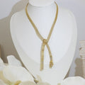 Hermès Lasso H Pavé Long Drop Necklace
