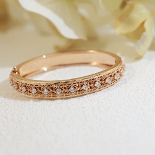 Dior Éclat Pavé Crystal Bangle