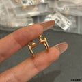 Cartier Juste un Clou earrings, small model, without diamonds