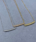 Cartier Full-Diamond Stud & Bullet Necklace