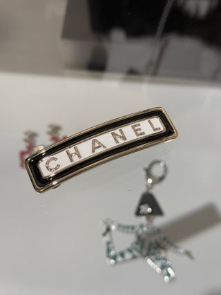Chanel Logo Barrette Hair Clip – Elegant Luxury Fashion Accessory