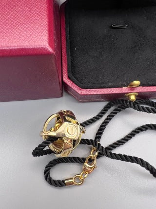 Cartier Marvella Interwoven Knot Pendant Necklace