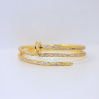 Cartier Juste un Clou – New Double-Row Diamond-Set Bracelet