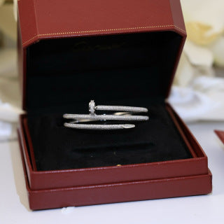 Cartier Juste un Clou – New Double-Row Diamond-Set Bracelet