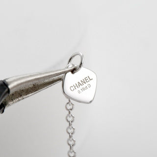 Modern Silver Orb Charm Necklace