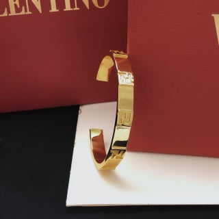 Fendi Verona FF Contrast Open Cuff Bracelet