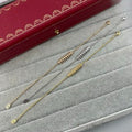 Cartier Elodie Diamond Motif Chain Bracelet