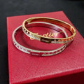 Cartier Lysandre Pavé Edge Bangle Bracelet
