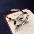 Cartier Vellum Signature Open Cuff Bracelet