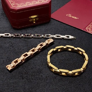Cartier Ardent Geometric Link Bracelet