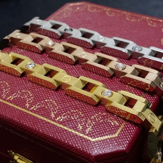 Cartier Ardent Geometric Link Bracelet