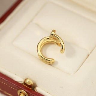 Cartier Love Entrelacé Mini Hoop Stud Earrings