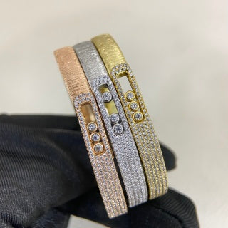 Messika Move Pavé Signature Diamond Bangle