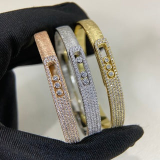 Messika Move Pavé Signature Diamond Bangle