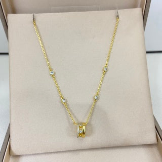 Messika Move Layered Diamond Pendant Necklace