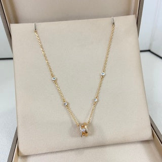 Messika Move Layered Diamond Pendant Necklace