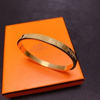 Hermès Clic H Signature Slim Bracelet