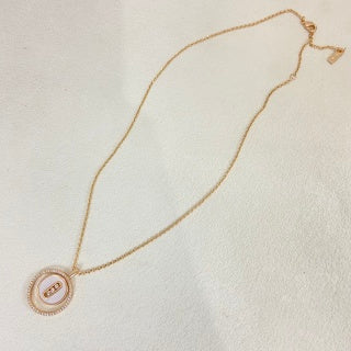 Messika Lucky Move Color Diamond Medallion Necklace