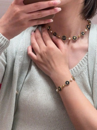 Dior Oblique Celestial Medallion Necklace