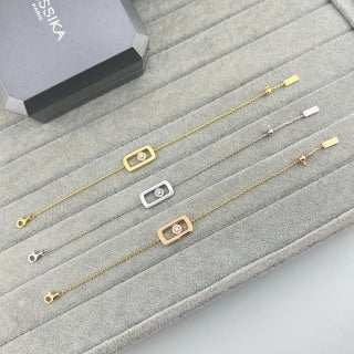 Messika Move Uno Rectangular Diamond Bracelet