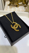 Chanel Timeless Gold Signature Necklace