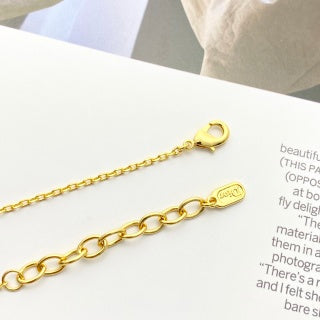 Dior CD Signature Gold Chain Bracelet