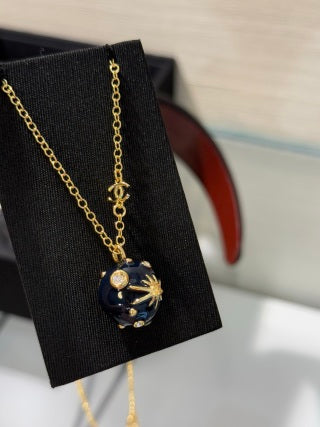 Chanel Black Pearl CC Pendant Necklace – Elegant Luxury Fashion Jewelry