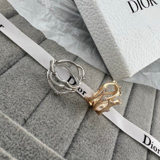 Dior CD Knot Open Band Ring