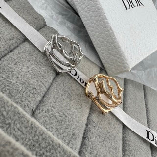 Dior CD Knot Open Band Ring