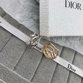 Dior CD Knot Open Band Ring