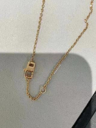 Louis Vuitton Blossom Trio Charm Layered Necklace